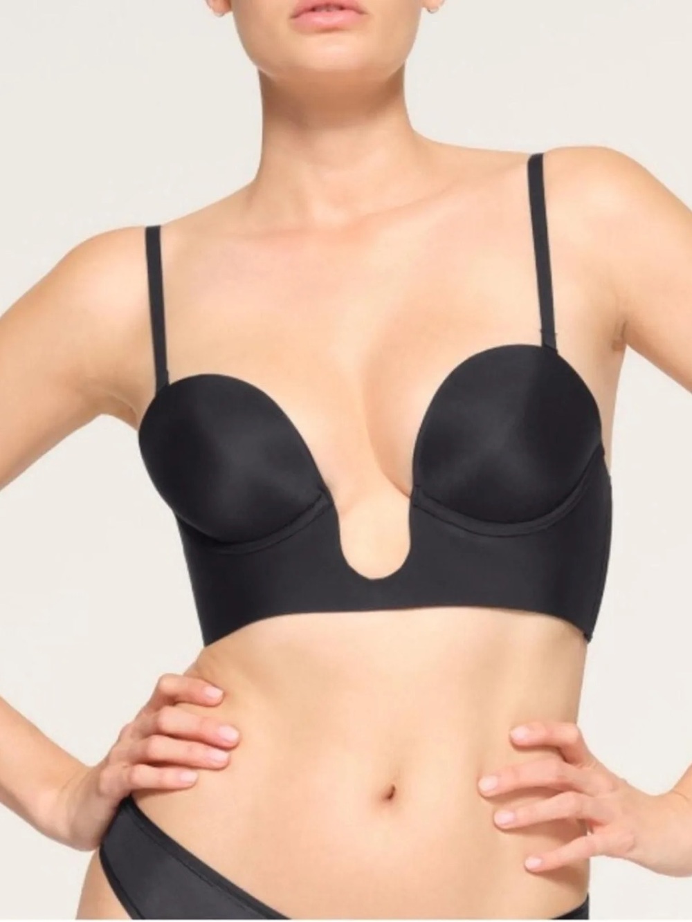 SKIMS U-Plunge Longline Plunge Bra